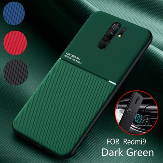 For Xiaomi Redmi Note 12 11 10 Pro Mi 12T Magnetic Leather Metal Slim Case Cover