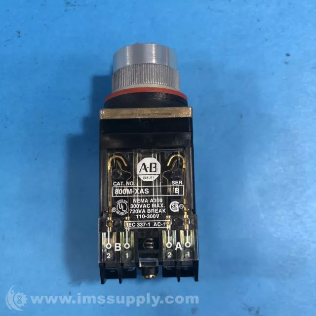Allen Bradley 800MR-JX9B Series A Selector Switch 9409