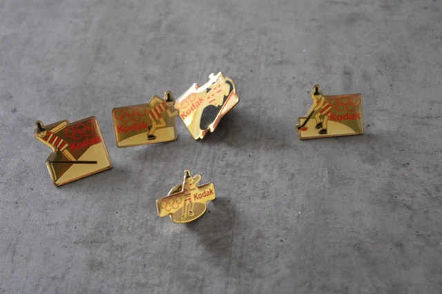 PIN'S JEUX OLYMPIQUES KODAK : LILLEHAMMER ' 94