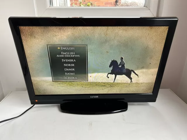 Luxor LUX-22-822-COB 22” HD Ready LCD TV/DVD Combi With Freeview No Remote