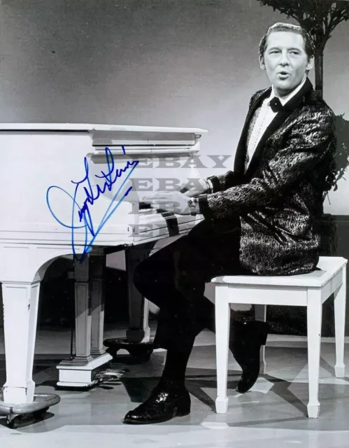 JERRY LEE LEWIS Autographed signed 8x10 Photo Reprint