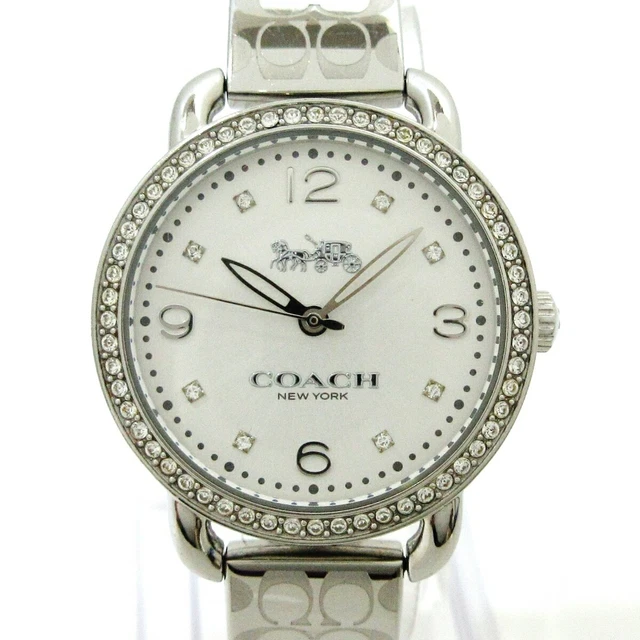 COACH(コーチ) 腕時計 - CA.97.7.14.1379S AUTH COACH CA.97.7.14.1379S Silver Womens Wrist Watch $131.00