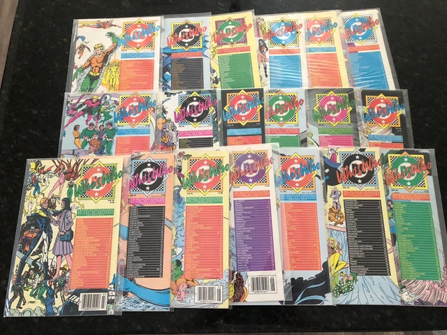 Who's Who (1985, DC) Lot 1-19 Near Complete Batman Superman Aquaman Flash Shazam