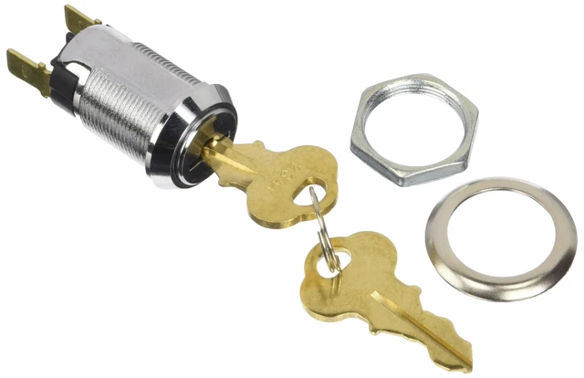 Valuepro IG-406D-2341 Key Lock Switch Single Pole Single Throw Round