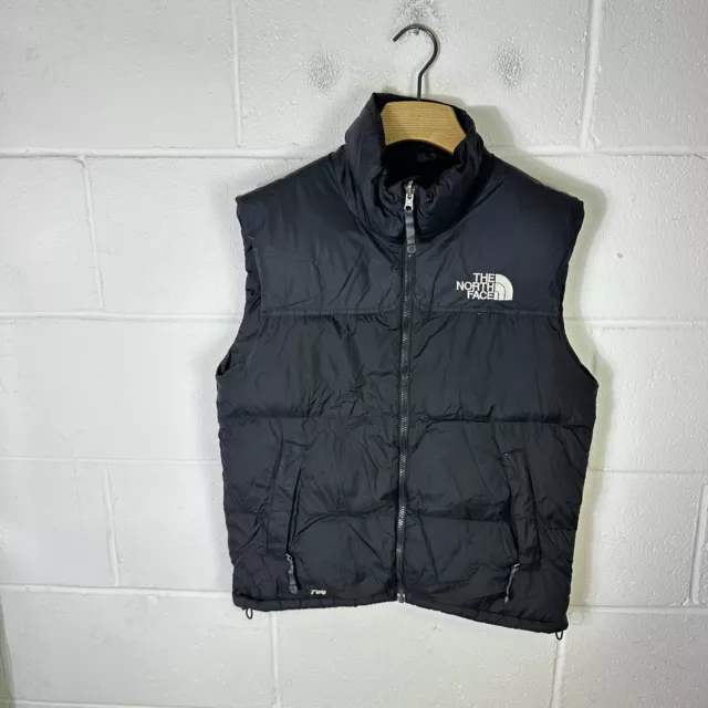 The North Face Gilet Uomo Piccola Giacca Tampone Nera Piuma Piuma Nuptse TNF 700