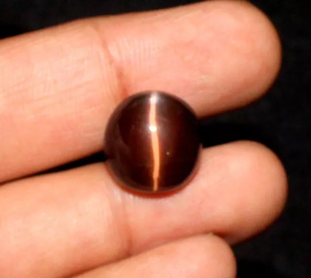 Natural Spectrolite Cats Eye Cabochon 13 mm Round Shape Loose Gemstone on ebay