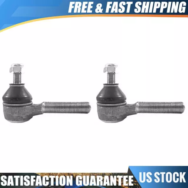 2X Front Outer Steering Tie Rod End fits Samurai 1989-1994 1995 Suspensia