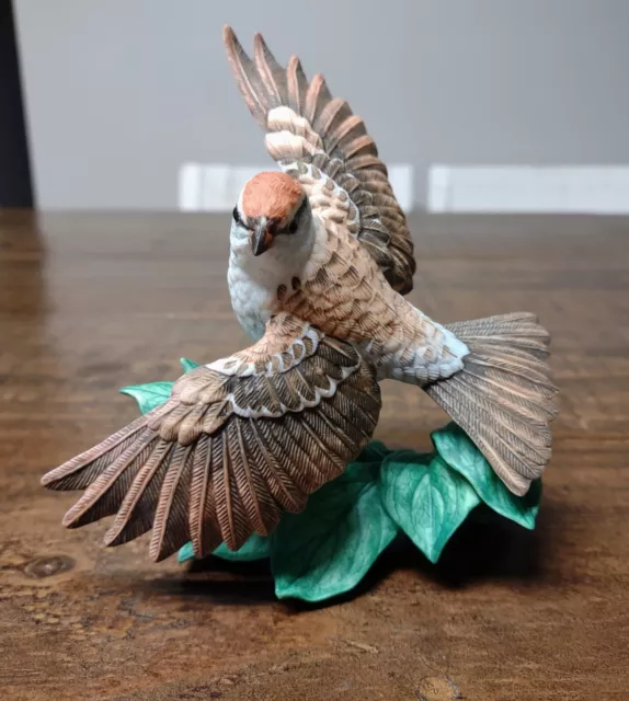 Vintage Lenox Chipping Sparrow Porcelain Figurine
