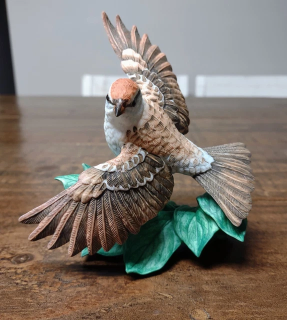 Vintage Lenox Chipping Sparrow Porcelain Figurine