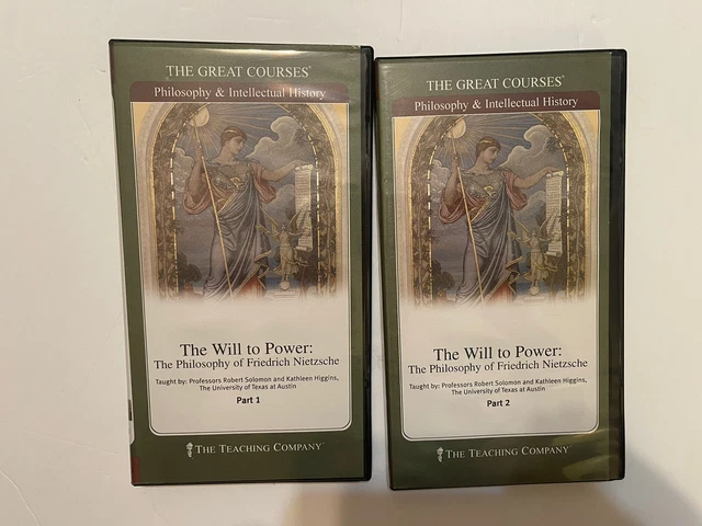 The Great Courses  The Will Power Philosophy Of Friedrich Nietzsche CD￼ Booklet