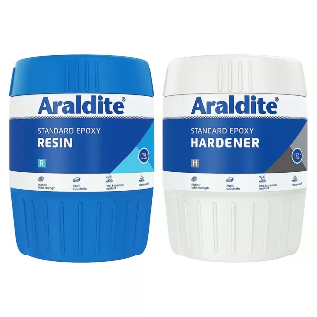 Araldite Estándar Resina Epoxi 450g Impermeable Strongest Adhesivo Bond Arreglar