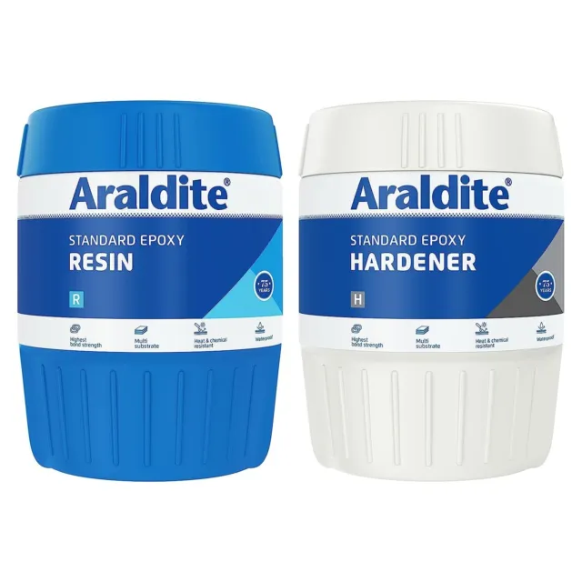 Araldite Standard Résine 450g Imperméable Plus Résistant Adhésif Bond Réparation
