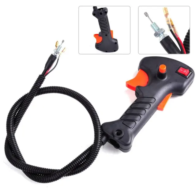 Throttle Control Cable Handle Switch Fit for Stihl FS120 FS200 FS250 Trimmer se