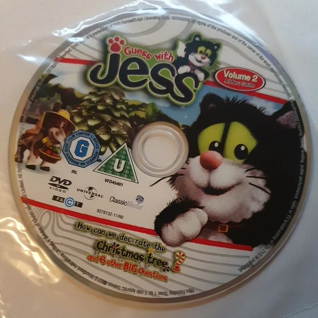 Guess With Jess: How Do We Decorate the Christmas Tree (2010) DVD Disc Only