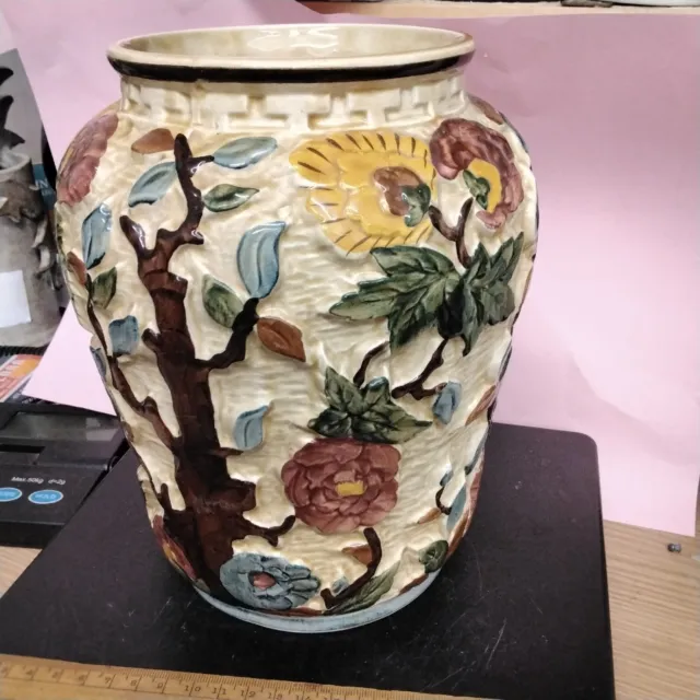 Indian Tree Vase, HJ Wood Staffordshire, Ceramic Pottery