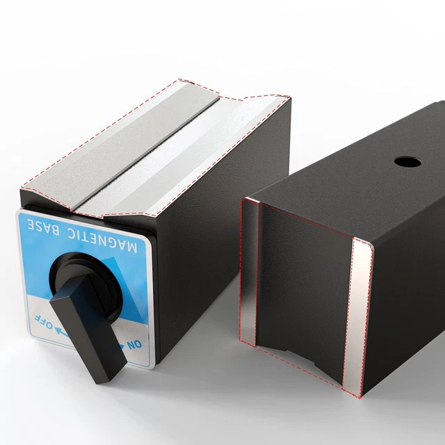 Magnetic Base,Suitable for Magnetic Machine Lights,Indicator Holder Metric