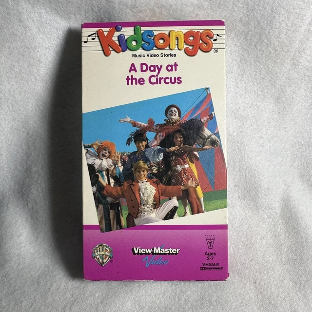 KIDSONGS - A Day at the Circus (VHS) £7.76 - PicClick UK