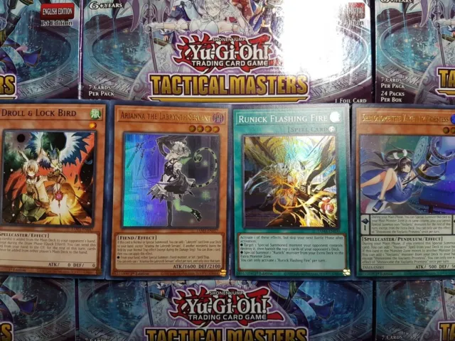 Yu-Gi-Oh Tactical Masters 1st Edition Ultra, Super & Rare - YOU PICK!