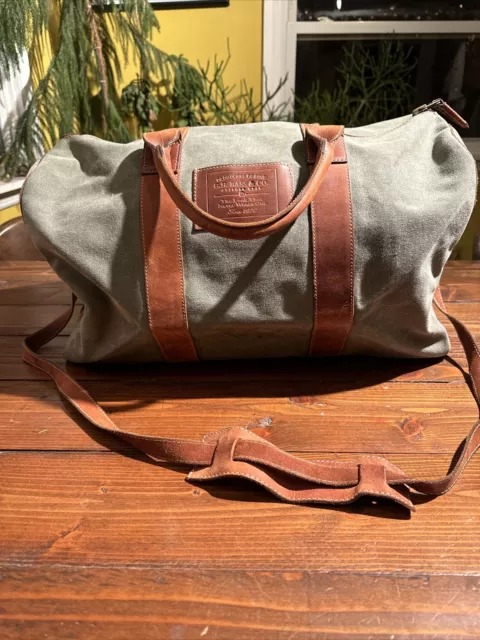 Ll bean sales waxed canvas duffle