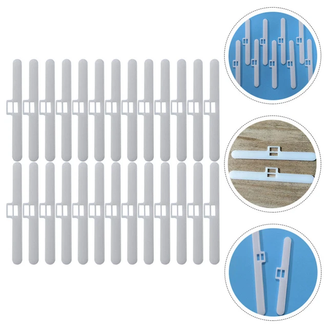 24 Top Hanger Per Tende Verticali - Accessori Di Ricambio Per Lamelle 89mm, Con Catena A Rulli - Foto 12