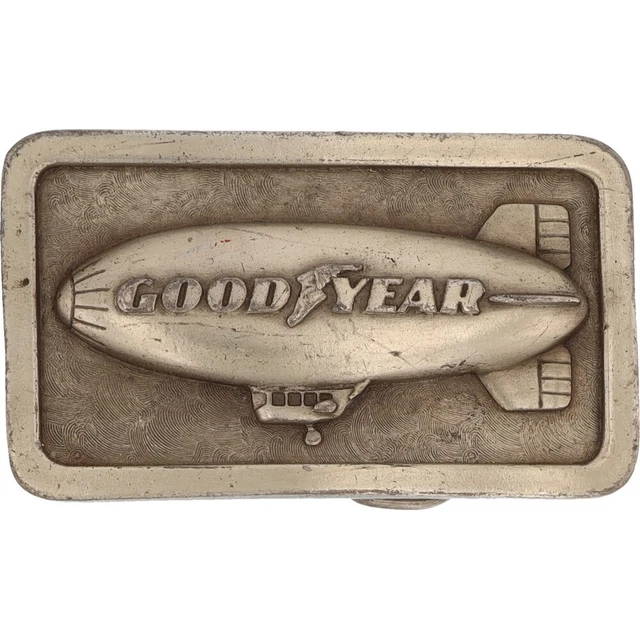 Goodyear Pneumatici Dirigibile per Auto da Corsa Garage Negozio 70s Vintage Belt