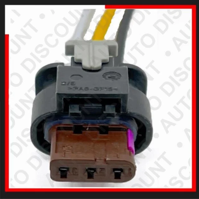 Connecteur Radar Stationnement Connecteur Fiche 3 Broches Pour Radar/capteur - Compatible VW, Audi, Seat, Skoda, BMW - Réf. 4F0973703 Capteur Aide Au Stationnement C4 Picasso - Foto 10