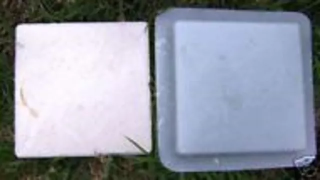 Dog paw stepping stone mold .150 abs plastic 17 x 16 x 1.75 HUGE strong