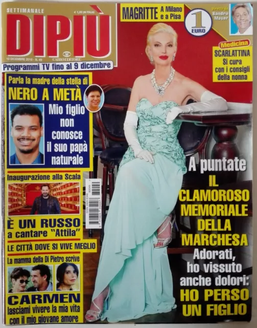 Dipiù - n.49 - 2018 - il clamoroso memoriale della marchesa