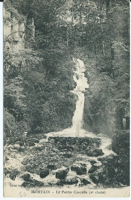 CPA 50 - Mortain - La Small Cascade