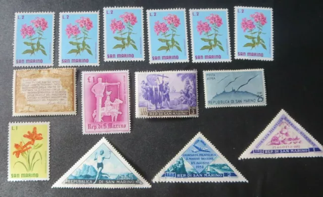 Mint San Marino Stamps