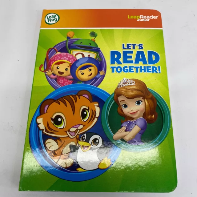 LeapFrog Tag Pen LeapReader Junior Book LET’S READ TOGETHER Book Sampler Learn!