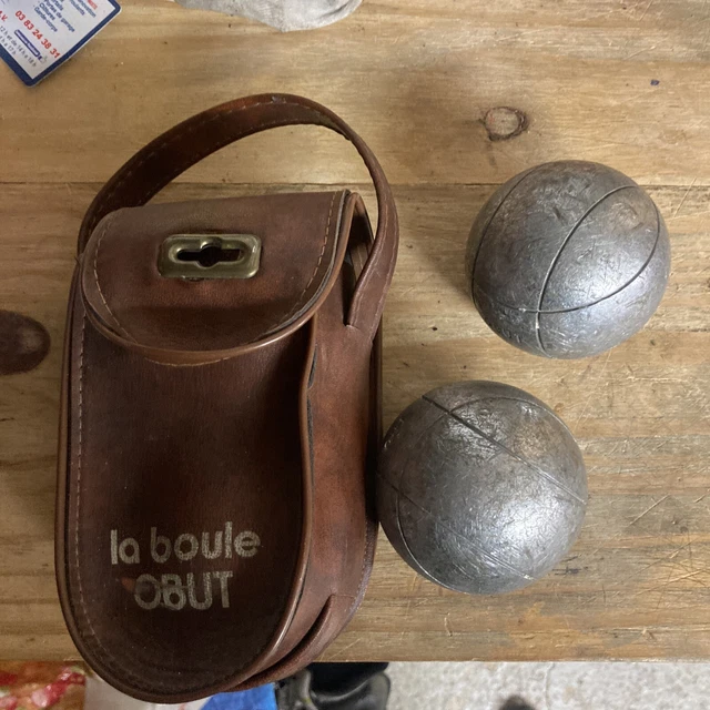 Boules De Pétanque Obut Match It Inox 74mm Méta Argent Métalisé 57229 - Sport de cible