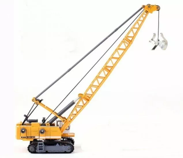 885010 Kdw Tower Cable Excavator Kaidiwei 1:87 Scale Die Cast Model Vehicle