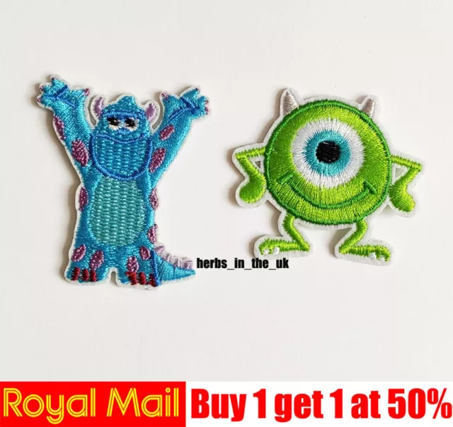 Disney Monsters Inc University Patch Badge Monsters University ( 5 styles )