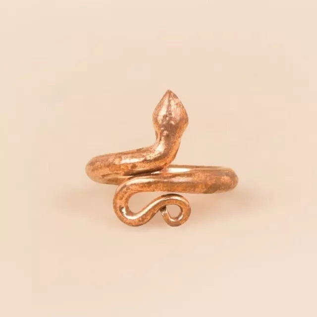 Isha Life Consecrated Copper Ring Sarpa Sutra Snake