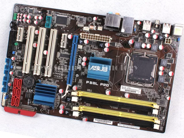 Placa madre ASUS P5QL PRO, zócalo LGA 775, chip Intel P43, memoria DDR2 ATX