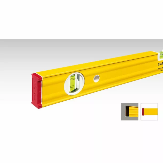 Stabila 29012 12" Type 80 AS-2 Spirit Level with 2-Measuring Surface