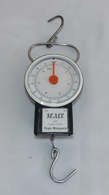 Mechanische Waage, Fischwaage, Kofferwaage, mechanical scale