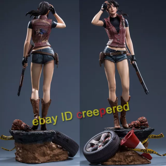 GREEN LEAF Resident Evil Cheongsam Ada Wong 1/4 Resin Painted Statue DX Ver