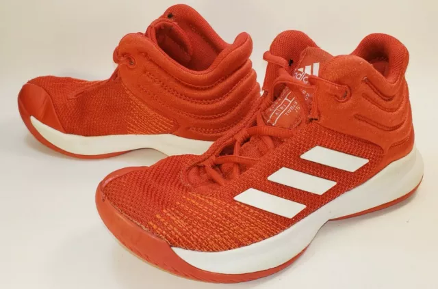 ADIDAS PRO SPARK SCARLET Cloud Foam Big Kids Size 1 32EU AP9911