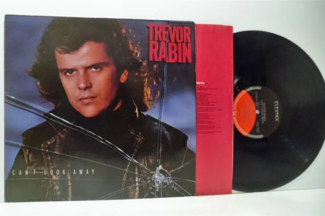 TREVOR RABIN can't look away LP EX/VG, EKT 58, vinyl, album, with lyric inner