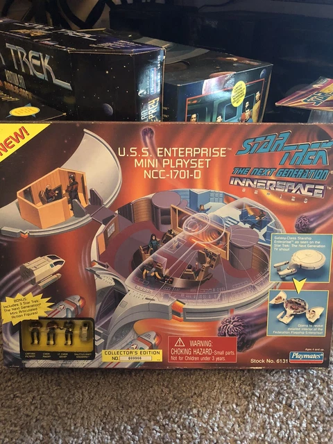 Star Trek the Next Generation Innerspace Series USS Enterprise sealed