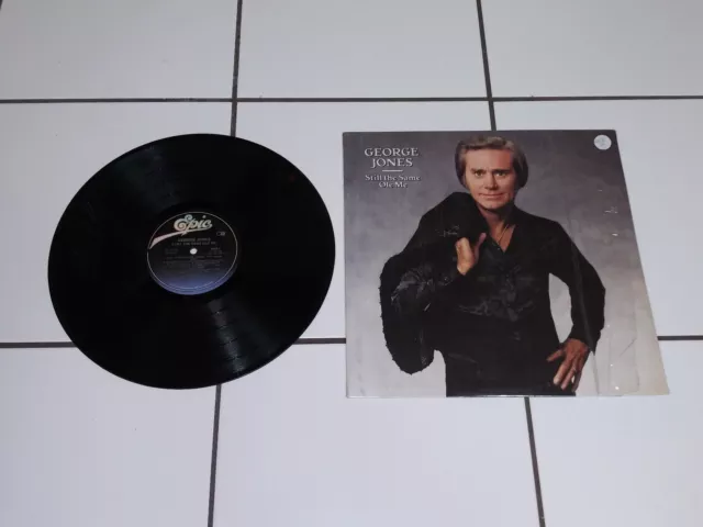 George Jones - Still The Same Ole Me - Epic  Records -  FE-37106 - Vinyl Record