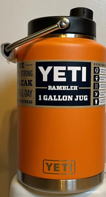 YETI Rambler Bottle - 36 oz. - Chug Cap - King Crab Orange