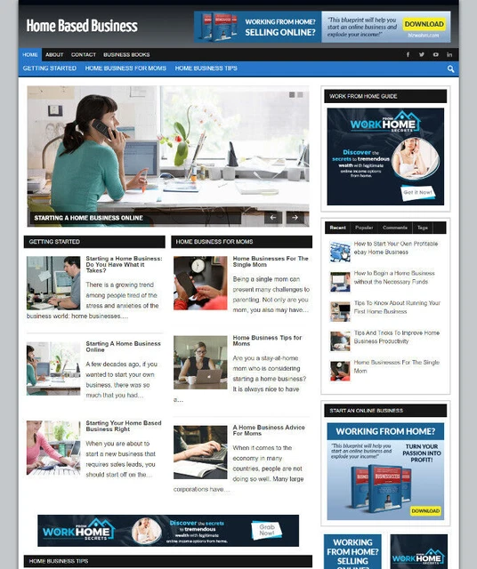 Casa Business Suggerimento Affiliazione Sito + Nuovo Dominio Nome & 1 Mesi