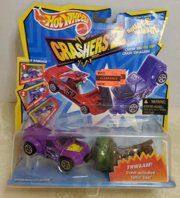 HOT WHEELS - Crashers 2 - Double Damage - Crash & Smash - 1999