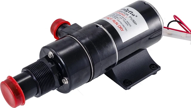 12V 45LPM 12GPM Macerator Sanitation Waste Water Pump Toilet RV Marine Boat