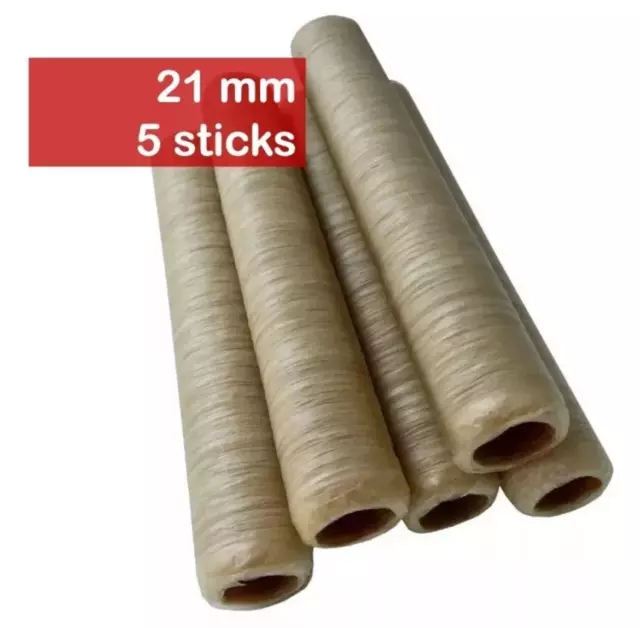 Collagen Casings Dry 21mm / 50ft Lenght for stuffing 65 Lb 450 sausages 5 sticks