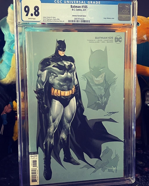 Batman #105 | CGC 9.8 | Design Variant | DC Comics