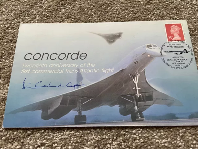 BRITISH AIRWAYS CONCORDE - 20th Anniversary 1st Transatlantic Flight ...